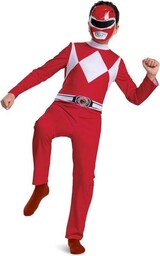 Strój Red Ranger Power Rangers licencjonowany-128