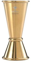 MIARKA BARMAŃSKA 20/40 ml JIGGER KOLOR ZŁOTY BARFLY