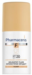PHARMACERIS F Fluid Intensywnie Kryjący "01" z SPF20