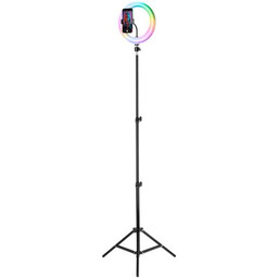 CELLULARLINE Lampa pierścieniowa Selfie Ring Pro Multicolor Czarny