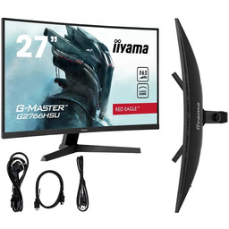 OUTLET Monitor iiyama G-Master G2766HSU-B1 RedEagle 27" zakrzywiona