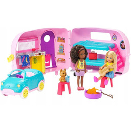 Barbie Przyczepa Kempingowa Chelsea Lalka FXG90 kAMPER