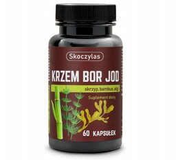 Krzem Bor Jod - skrzyp bambus algi Skoczylas