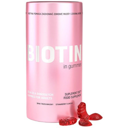 NOBLE HEALTH Biotyna w żelkach suplement diety o