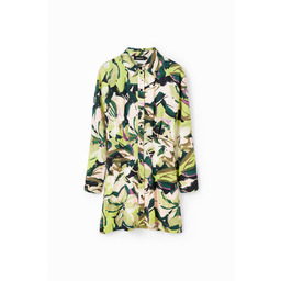 Desigual Sukienka koszulowa krótka kwiaty