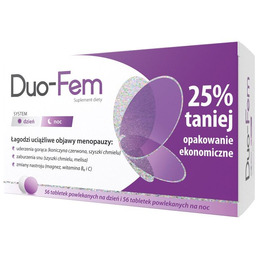 Suplement diety łagodzący objawy menopauzy 112 tabletek