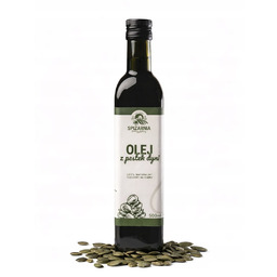 Olej z Pestek Dyni 500ml Tłoczony na Zimno