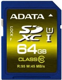 ADATA Karta pamięci SDXC Premier Pro 64GB Class
