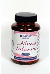 HUMAVIT Kwas foliowy, 60 tabletek