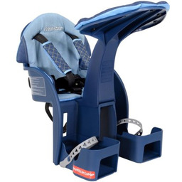 WEERIDE Fotelik rowerowy Safe Deluxe Denim Przedni Rama