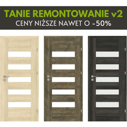 Drzwi Wewnętrzne Bergamo Ramowe Przylgowe Modele Kolory Ościeżnica