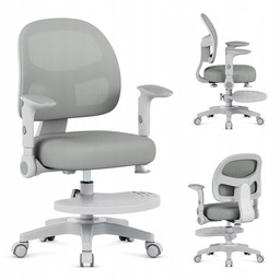 Krzesło obrotowe do biurka Mark Adler szare