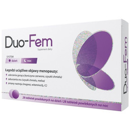 Suplement diety łagodzący objawy menopauzy 56 tabletek