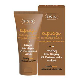 Ziaja Cupuacu, brązujący krem odżywczy SPF10 na dzień,