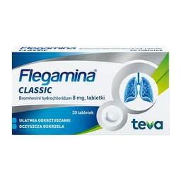 FLEGAMINA Classic 8mg, 20 tabletek