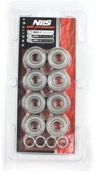 NILS EXTREME Łożyska ABEC-9 Chrome (8 sztuk)