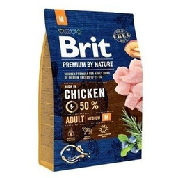 Brit Premium By Nature Adult M Z Kurczakiem