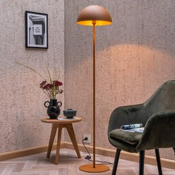 Lucide Lampa stojąca Siemon, żółty / pomarańczowy, salon