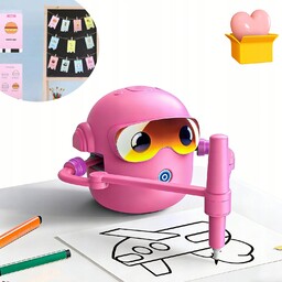 Robot Rysujący Interaktywny Zestaw Edukacyjny Montessori Nauka Pisania