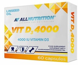 Allnutrition Vit D3 4000 60 Kapsułek