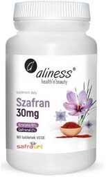 Aliness Szafran 30 mg, 90 tabl.