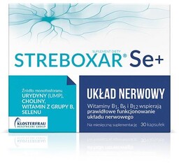 STREBOXAR Se+, 30 kaps.