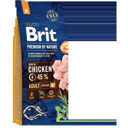 Brit Premium By Nature Adult M Z Kurczakiem