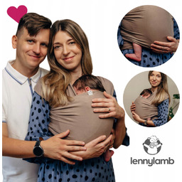 LennyLamb mocha chusta elastyczna