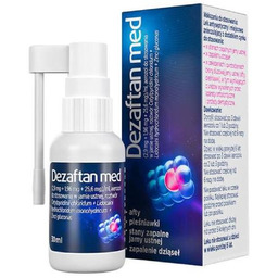 Dezaftan Med aerozol do stosowania w jamie ustnej