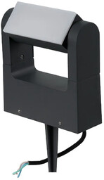 Reflektor ogrodowy FRAME SPIKE ciemny szary regulowany IP65