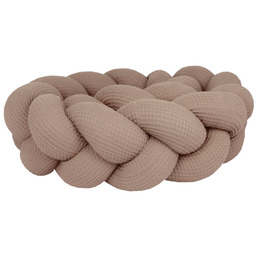 Ochraniacz Do Łóżeczka Warkocz ''Wafel Cappuccino'' - 180Cm