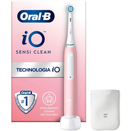 ORAL-B Szczoteczka magnetyczna iO Sensi Clean Różowy