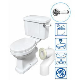 Kompakt RETRO 78x48x86,5 cm + deska wc soft-close