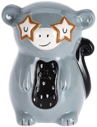 Skarbonka ceramiczna małpka