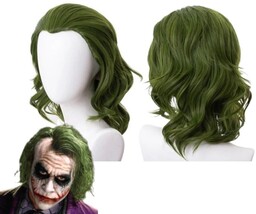 Peruka Włosy Joker Jokera Zielone Batman Cosplay Strój