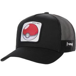 Czapka Pokémon Pokeball by Capslab, czarny, One Size