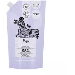 Yope, mydło w płynie Figa, refill, 500ml