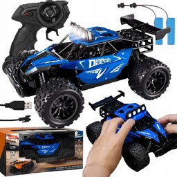 SAMOCHÓD ZDALNIE STEROWANY DUŻE AUTO RC METAL TERENOWY