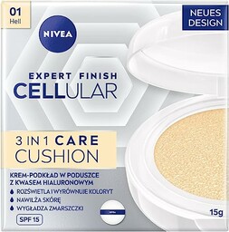 NIVEA Cellular Expert Finish 3w1 Cushion Care Przeciwzmarszczkowy