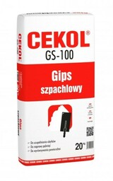 CEKOL Gips szpachlowy GS-100 5 kg extra mocny