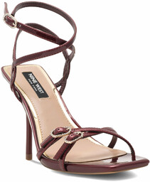 Sandały Nine West FARAZA ZL23014CC Bordowy