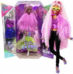 Barbie Extra Lalka Stylizacje Modne Ubrania Pies