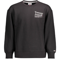 BLUZA TOMMY HILFIGER BEZ ZAMKA MĘSKA CZARNA