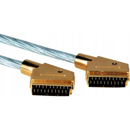 Hama Kabel Euro Scart M/M 21PIN Gold Metal