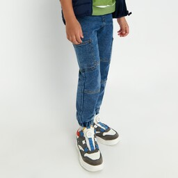 Sinsay - Jeansy jogger - Niebieski