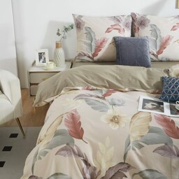 Spod Igły I Nitki Pościel satynowa 140x200 beżowa