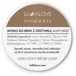LULLALOVE x Stylizacje - Mydło do brwi
