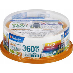Płyta Blu-ray Verbatim Bd-r DL 50GB x4 10szt