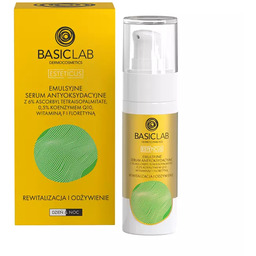 BasicLab Rewitalizacja i Odżywienie Serum antyoksydacyjne z 6%