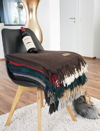 Eskimo Pled kaszmirowy Astor Cammel